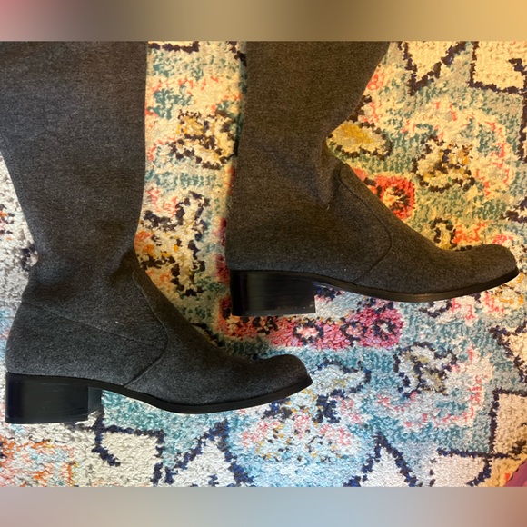 Style Charles grey thigh high boots - Picture 5 of 7